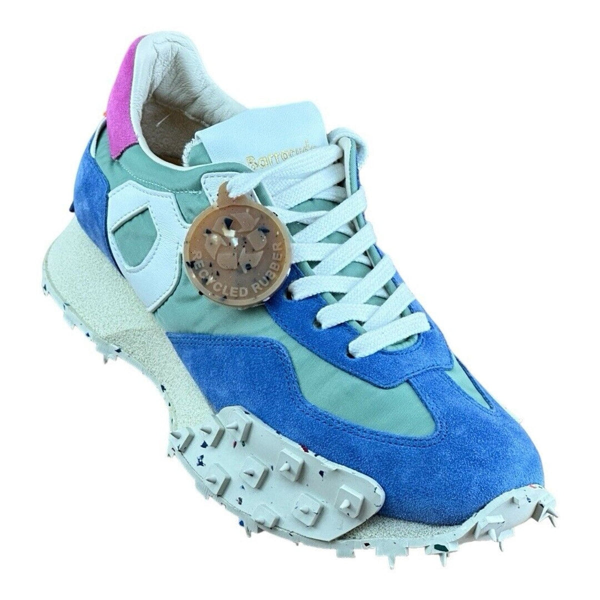 Barracuda Sneaks Shoes Impact Multicolor and suede for women Size 5.5 US|36 EU - Azini