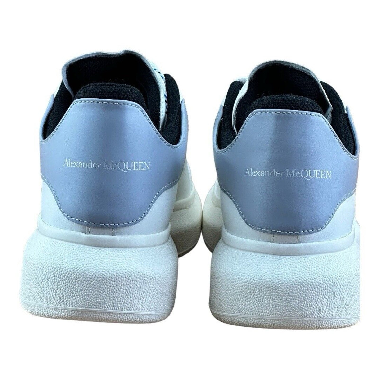 Alexander McQueen Oversized Sneaker &#39;White Spring Blue&#39; size 8 - Azini